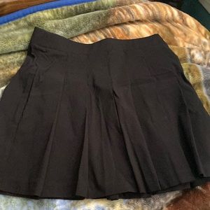 black skirt